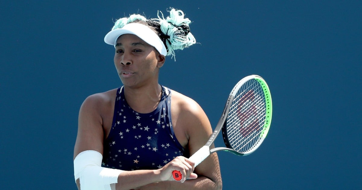 Venus Williams dumped out of Miami Open first round