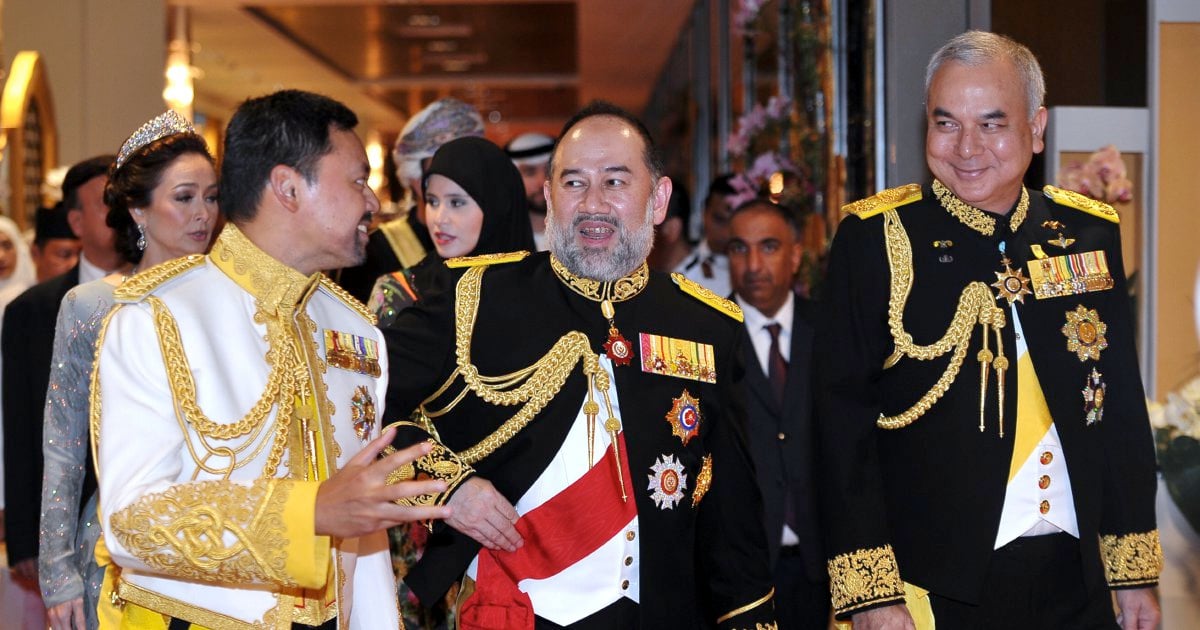 Agong attends Sultan of Brunei's Golden Jubilee royal 