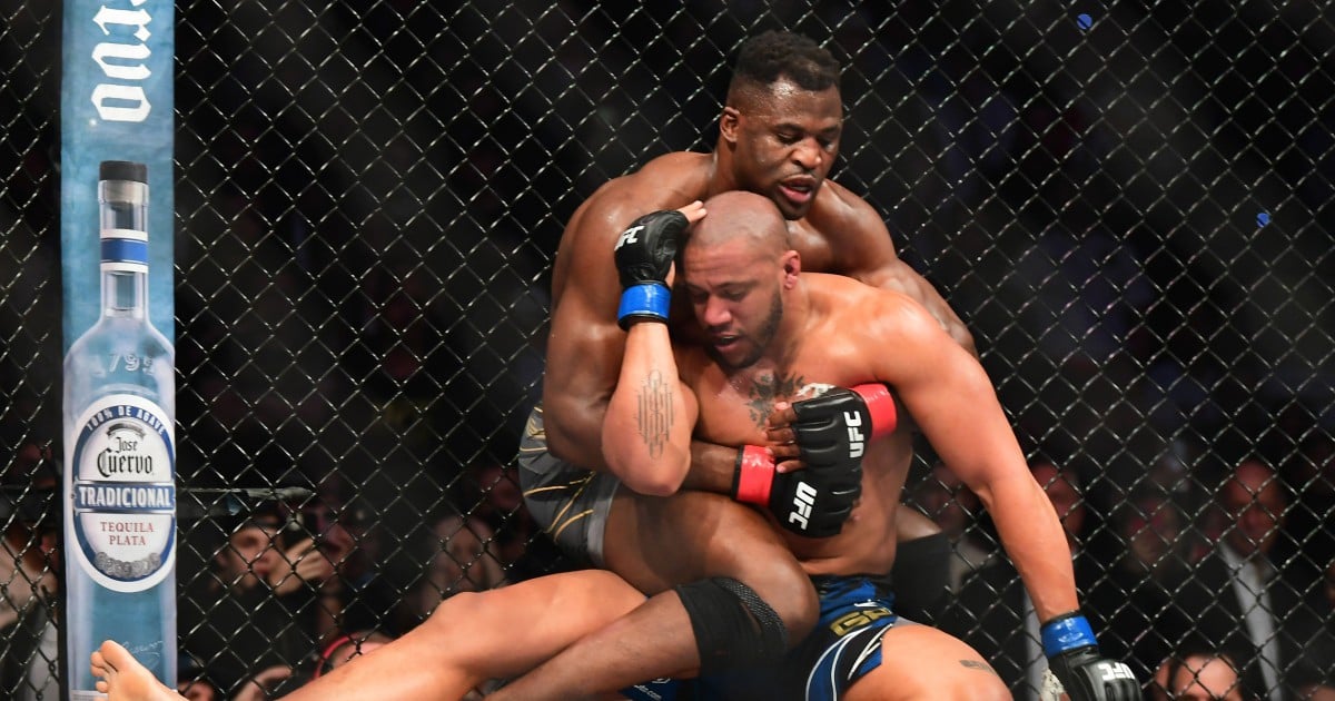 Francis Ngannou defeats Ciryl Gane to retain heavyweight title in UFC 270