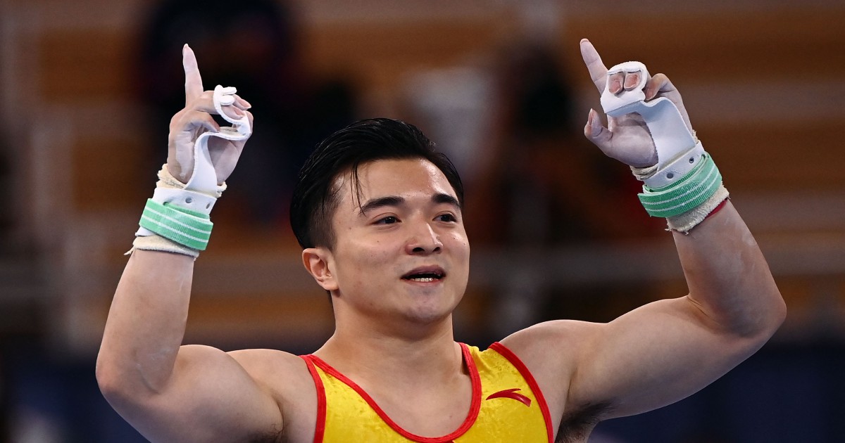 China's Liu wins gymnastics rings gold at Olympics | New Straits Times