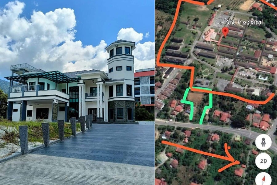 The office of the Kedah Menteri Besar brushed off claims that Datuk Seri Muhammad Sanusi Md Nor owned a bungalow in Sik, as circulated on social media since yesterday. - Pic courtesy of Kerajaan Perpaduan YDPA Facebook