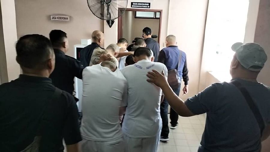 TAWAU: The High Court today (June 13) rejected the bail application of seven students from Lahad Datu Vocational College charged with murdering a 17-year-old male student on March 22. — NSTP/ABDUL RAHMAN TAIMING 
