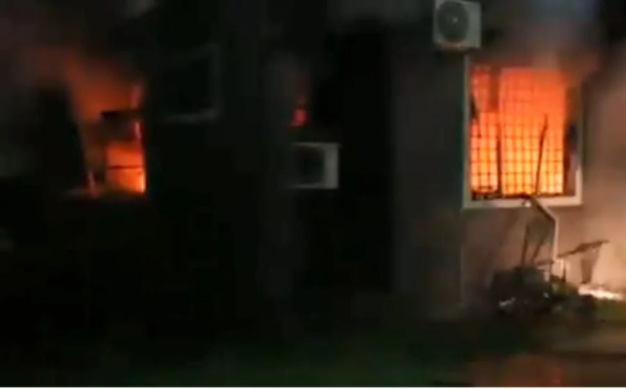 Elderly Couple Burns To Death In Ipoh Apartment Fire 