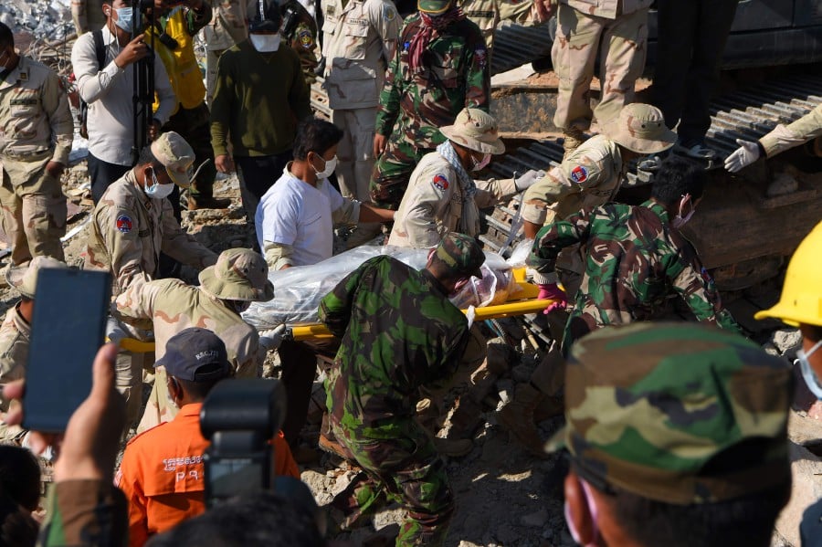 Cambodia Building Collapse Death Toll Hits 36 | New Straits Times ...