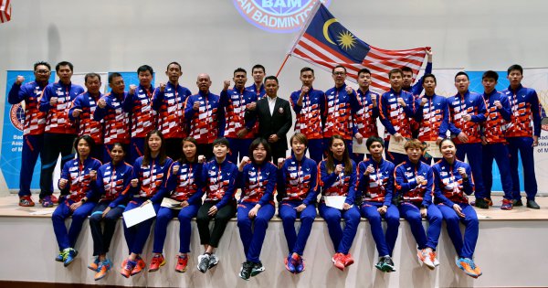 Cup malaysia team thomas BAM NAMES