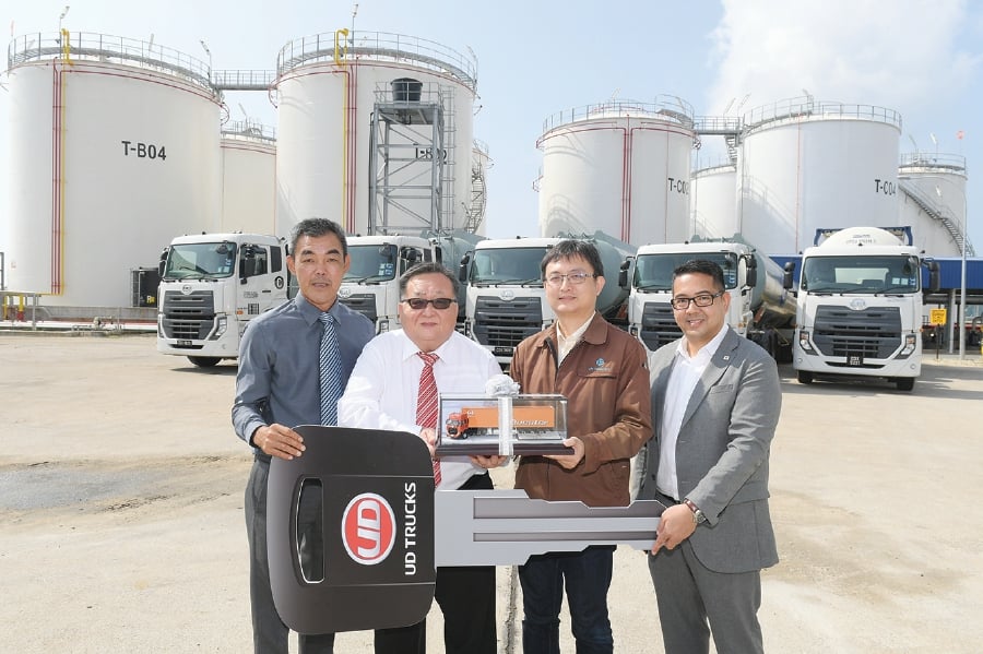 Upc Chemicals Takes Delivery Of 5 Trucks