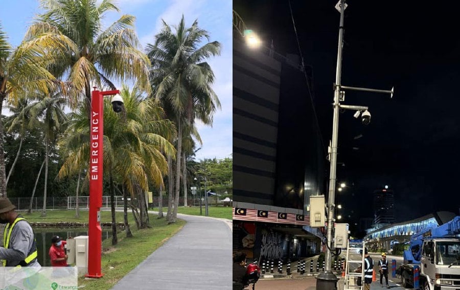 In a Facebook post, DBKL said the cameras are placed at key locations as part of its urban safety and traffic management efforts to enhance public safety and improve overall operations. - PIC CREDIT: FB/dbkl2u