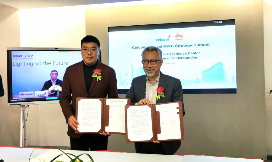 Celcom, Huawei Malaysia to collaborate and develop digital service