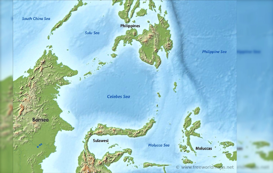 Map Of Indonesia Malaysia Philippines 88 World Maps