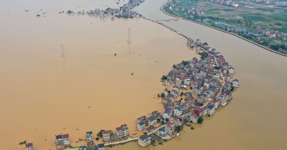 Climate change worsened Chinese extreme heat and flooding event in 2020 ...