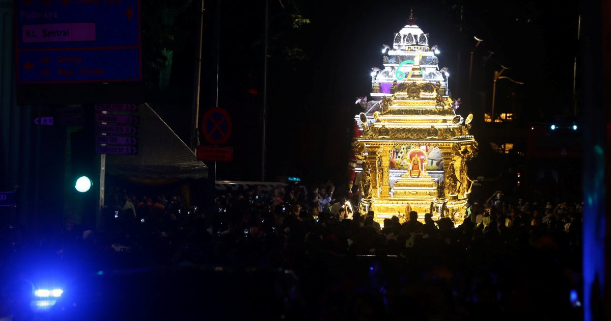 Thaipusam chariot procession to proceed in KL | New Straits Times