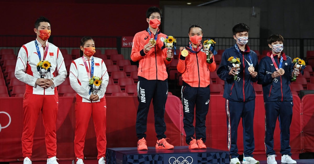 Japan stun China to win historic Olympic table tennis gold