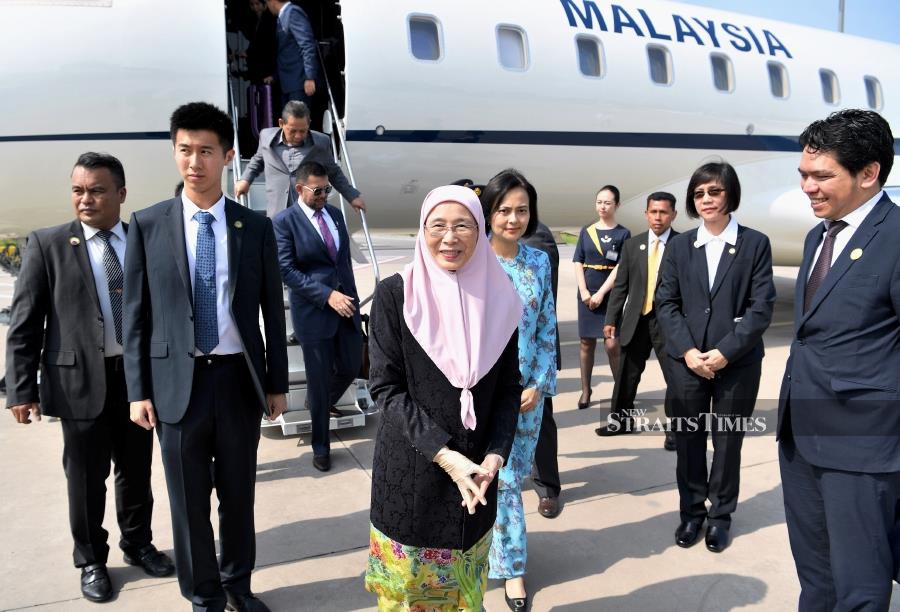 Wan Azizah starts 4-day China visit | New Straits Times ...