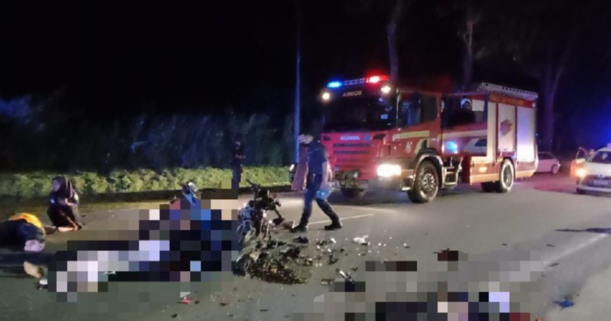 Head-on Motorcycle Collision Leaves Two Dead | New Straits Times