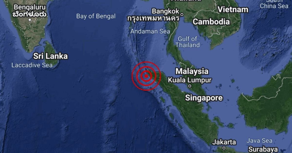 Magnitude 6.0 earthquake strikes North Sumatra, Indonesia – The New Straits Times