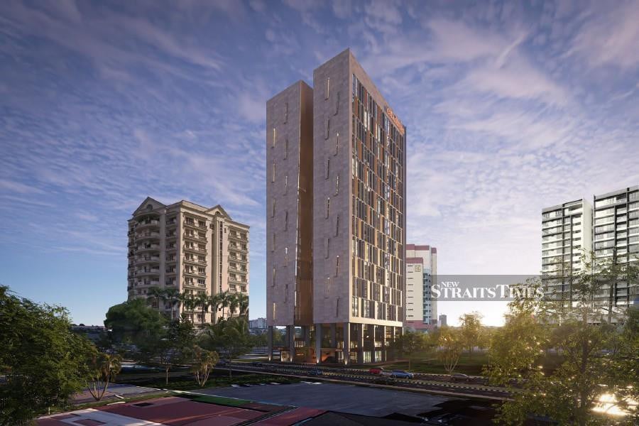 Citadines Langit Kuching, owned by HSL, will soar 27 stories high, offering 213 contemporary accommodation units including studios, one, and two-bedroom residences.