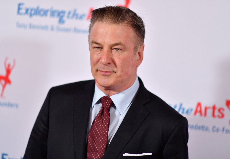 In this file photo taken on April 12, 2019 actor Alec Baldwin attends the 'Exploring the Arts' 20th anniversary Gala at Hammerstein Ballroom in New York City. - AFP PIC