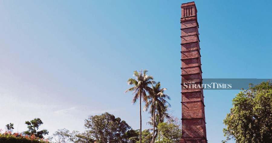  The iconic Chimney Tower stands as a historical landmark in Labuan. - File pic credit (NST) 