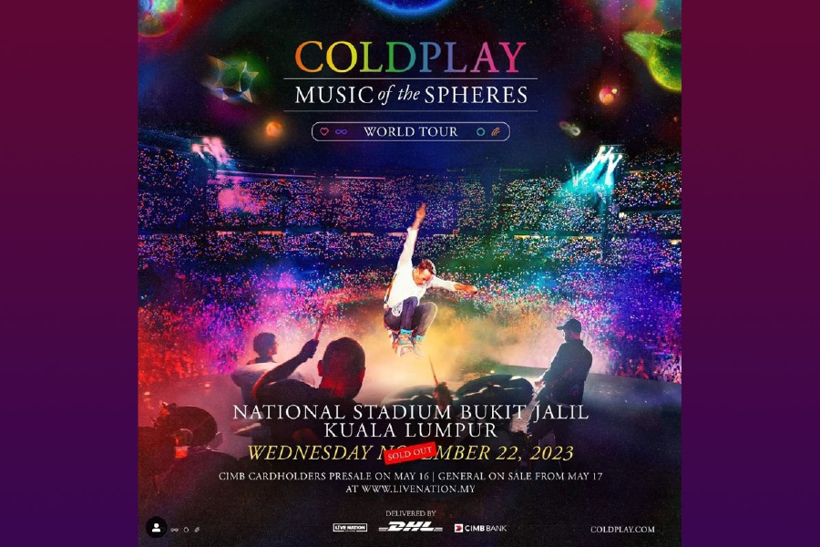 File complaints on Coldplay ticket fraud, says ministry | New Straits ...