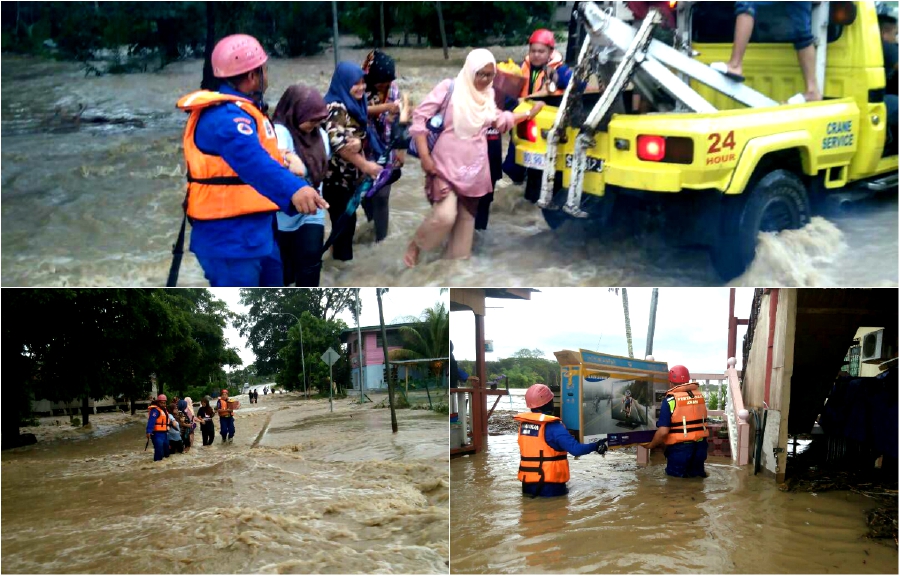 Floods In Kota Belud Cuts Off Access To 8 Villages