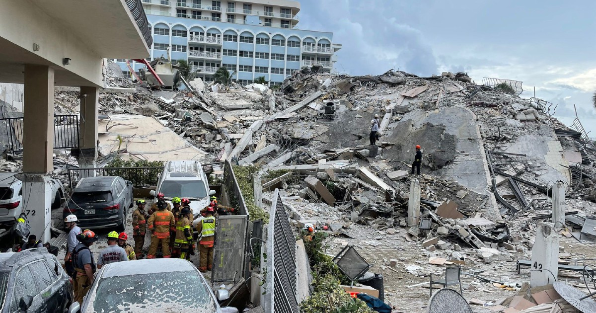 'Major Structural Damage' Found At Collapsed Florida Building In 2018 ...