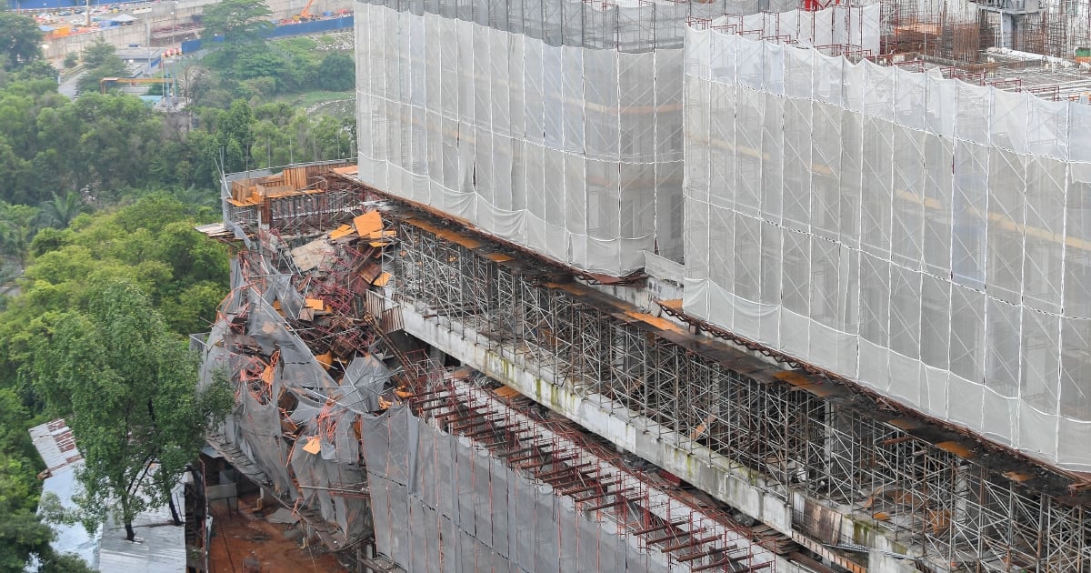 Khalid Taman Desa Condo Collapse Not Caused By Rain Or Landslide