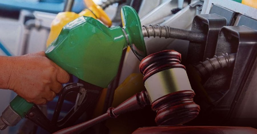 A petrol station owner was fined RM30,000, in default six months' jail, by the Sessions Court today for selling RON95 petrol to a foreigner. - NSTP file pic