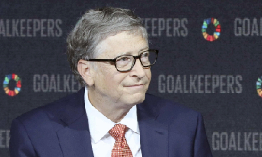  Bill Gates says with every new technology comes fear and then new opportunity. - AFP PIC