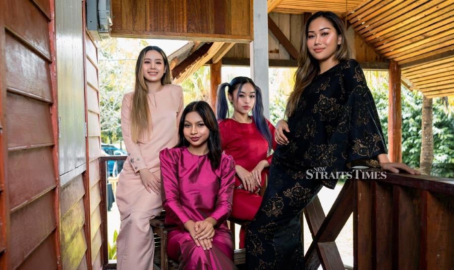 (From left) Tabby, Syasya, Angel and Sabrina of Dolla. - Pic courtesy of Universal Music Malaysia