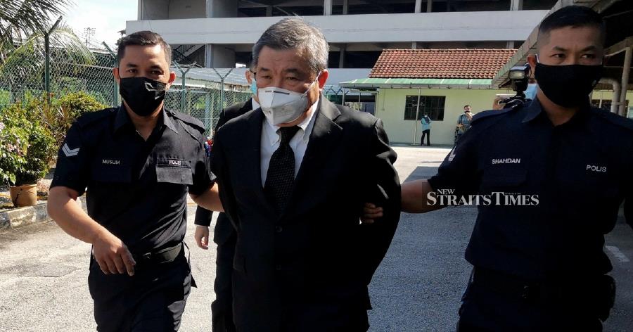 Datuk Chin Yoon Seong, 62, pleaded not guilty when the charge was read out to him before magistrate Mohammad 'Afifi Mohammad Deen. - NSTP/BALQIS JAZIMAH ZAHARI