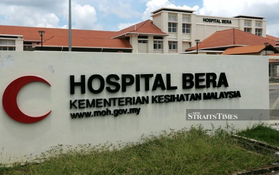 The construction of the RM92.5 million Bera Hospital also benefits residents of Negri Sembilan such as Gemas. -- Pic: NSTP/FARIZUL HAFIZ AWANG