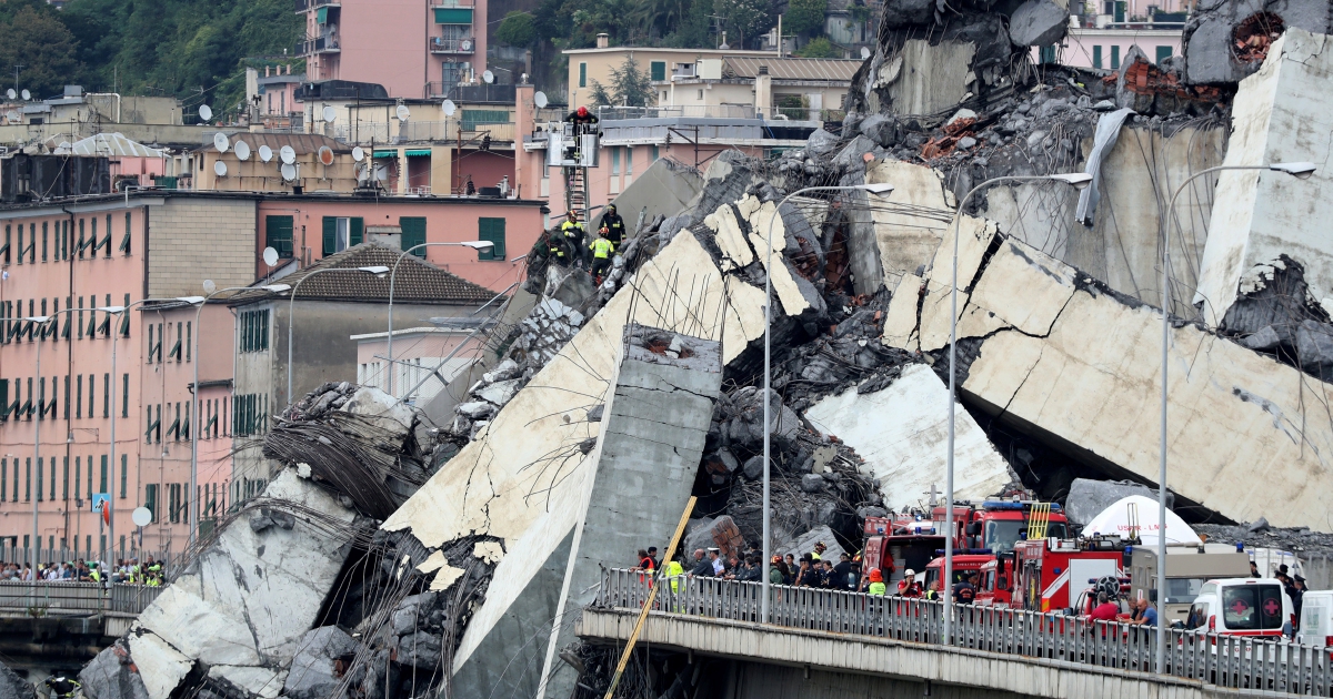 22 dead in Italy motorway bridge collapse 'tragedy' | New Straits Times ...