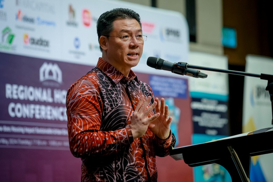 Housing and Local Government (KPKT) Minister Nga Kor Ming said that The Real Property Development Bill for Peninsular Malaysia is expected to be tabled in parliament next year. — NSTP/ASYRAF HAMZAH