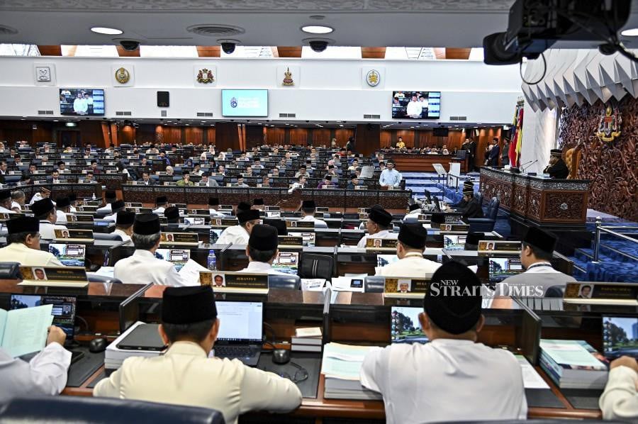 Prime Minister Datuk Seri Anwar Ibrahim tables the 2023 Budget at the Dewan Rakyat.