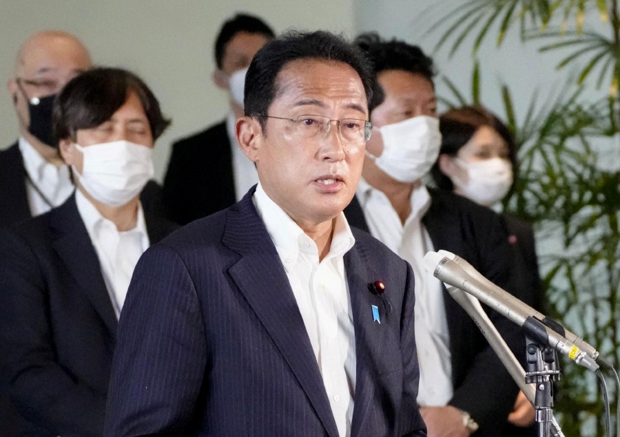 Japan PM Kishida 'lost for words' after Abe assassination | New Straits