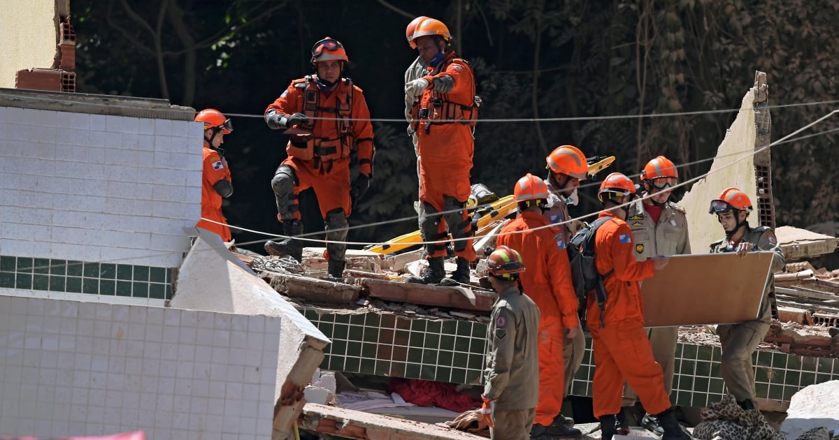 Death Toll In Brazil Buildings Disaster Hits 15 | New Straits Times