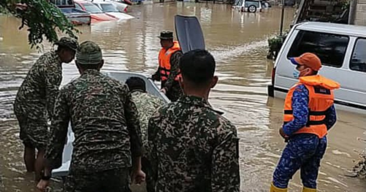 Sabah floods worsen; water, electricity supply disrupted | New Straits ...