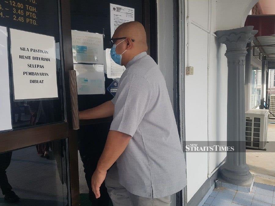 However, the accused, Dr Mohamad Amin Razaly, 36, from Batu Kikir, pleaded not guilty as soon as the charges were read to him before Magistrate Norshazwani Ishak. -NSTP/ ABNOR HAMIZAM ABD MANAP