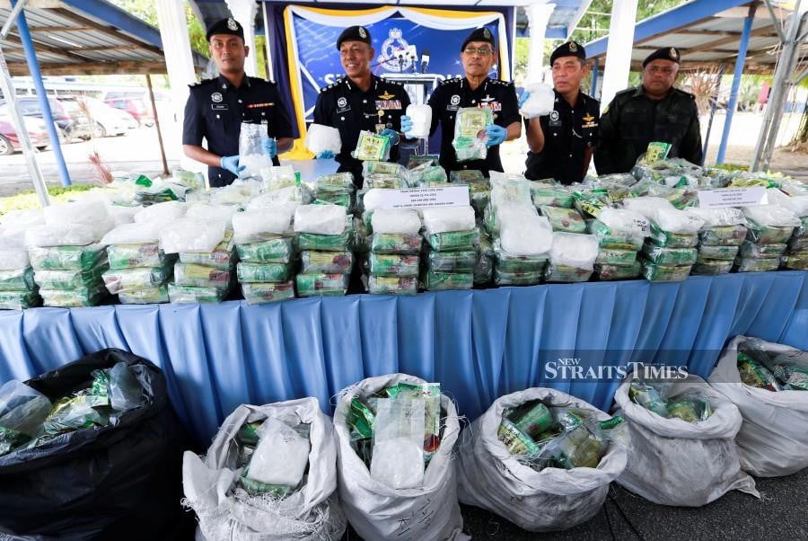 About RM37mil worth of drugs seized in Kelantan within a three-month ...