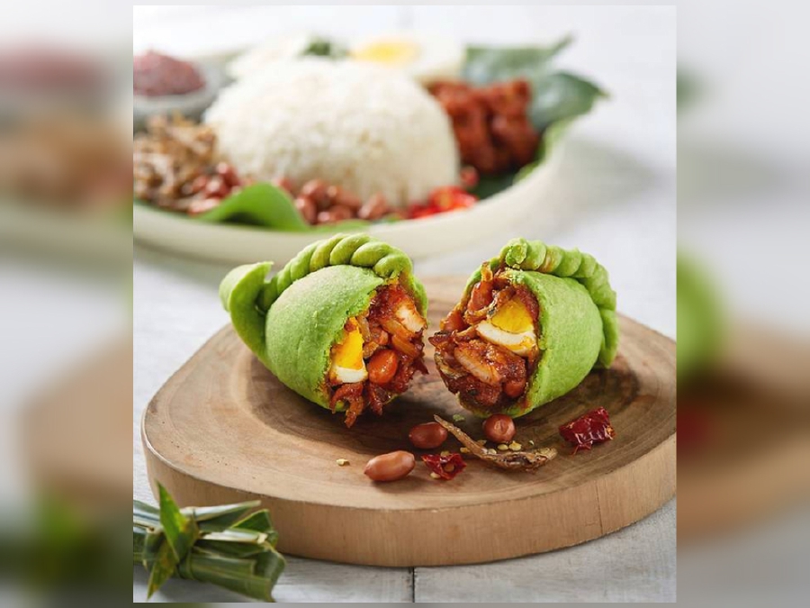 Puffed up with pride Singapore restaurant creates nasi lemak curry