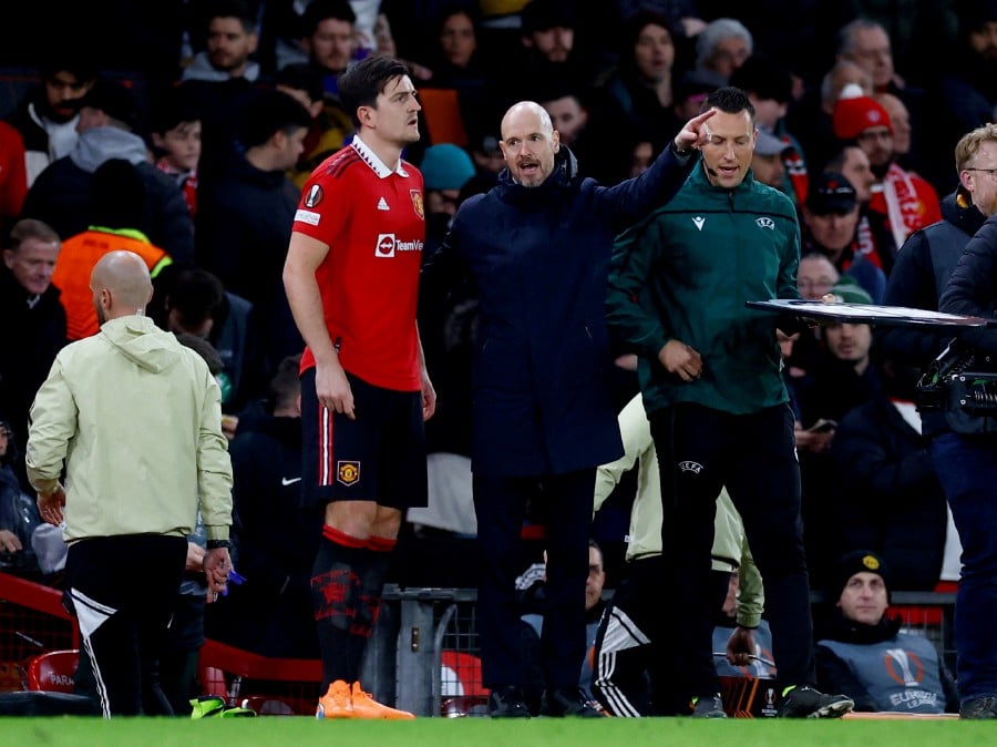 Harry Maguire stripped of Man Utd captaincy by Erik ten Hag as