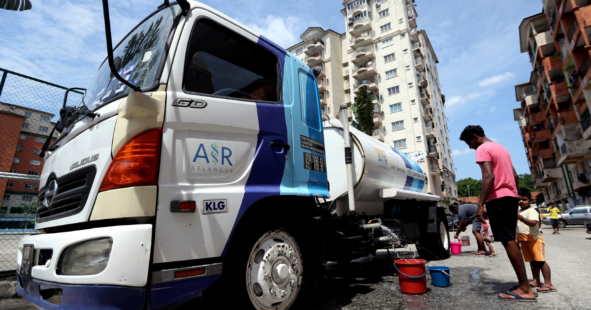 Water supply in parts of Selangor 96pc restored  New 