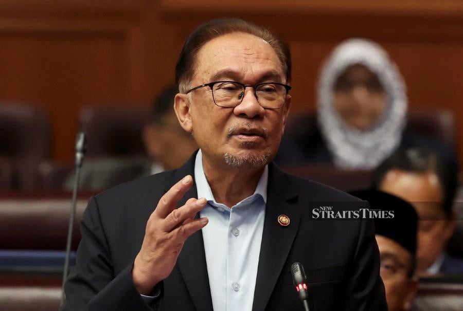 Prime Minister Datuk Seri Anwar Ibrahim says the review of special grants for Sabah and Sarawak under Article 112D of the Federal Constitution were gazetted in the Federal Government Gazette on Nov 24. - BERNAMA PIC