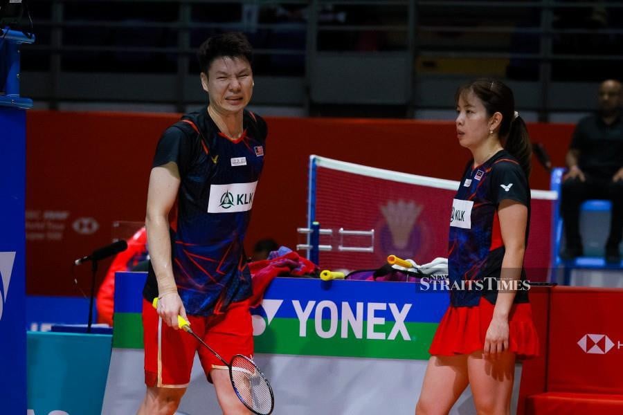 Goh Soon Huat-Shevon Lai are one step closer to winning the Malaysia Masters title. - NSTP/ASYRAF HAMZAH