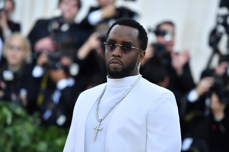 Sean Combs arrives for the 2018 Met Gala on May 7, 2018, at the Metropolitan Museum of Art in New York. - AFP PIC