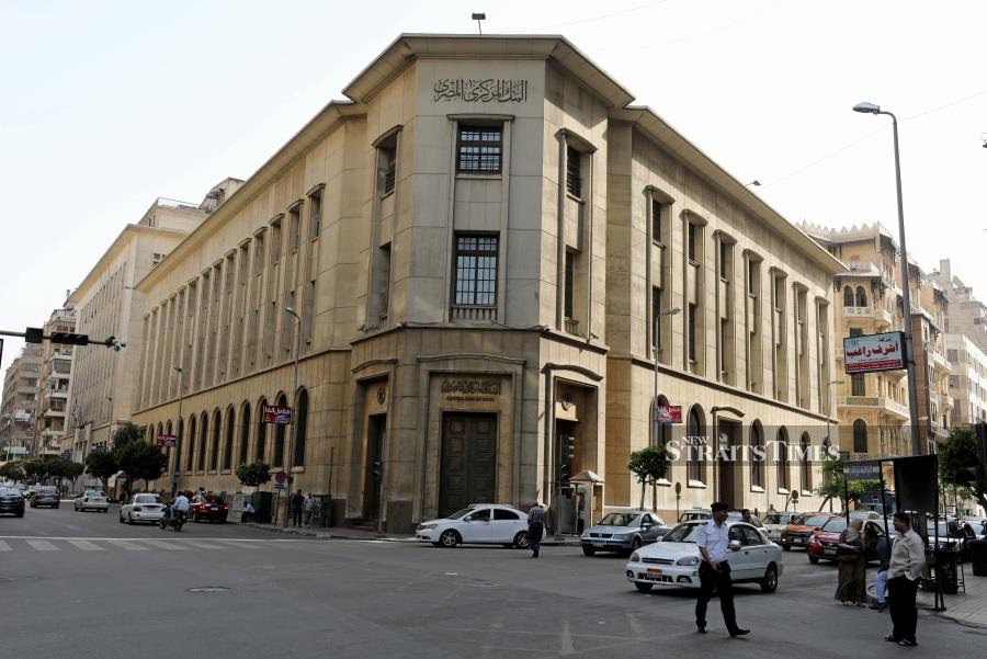 Central Bank of Egypt's headquarters is seen in downtown Cairo, Egypt. REUTERS/Mohamed Abd El Ghany
