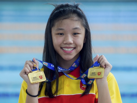 Selangor girl smashes 10-year-old MSSM swimming record ...