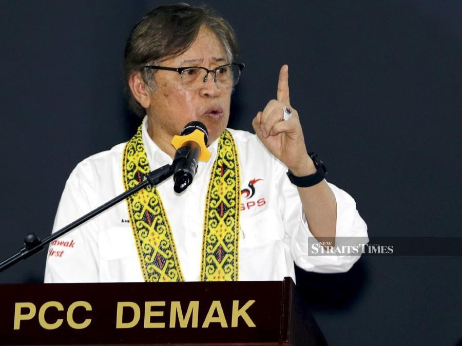 Ge15 Abang Johari Slams Pn For Reneging Its Promise Not To Contest In