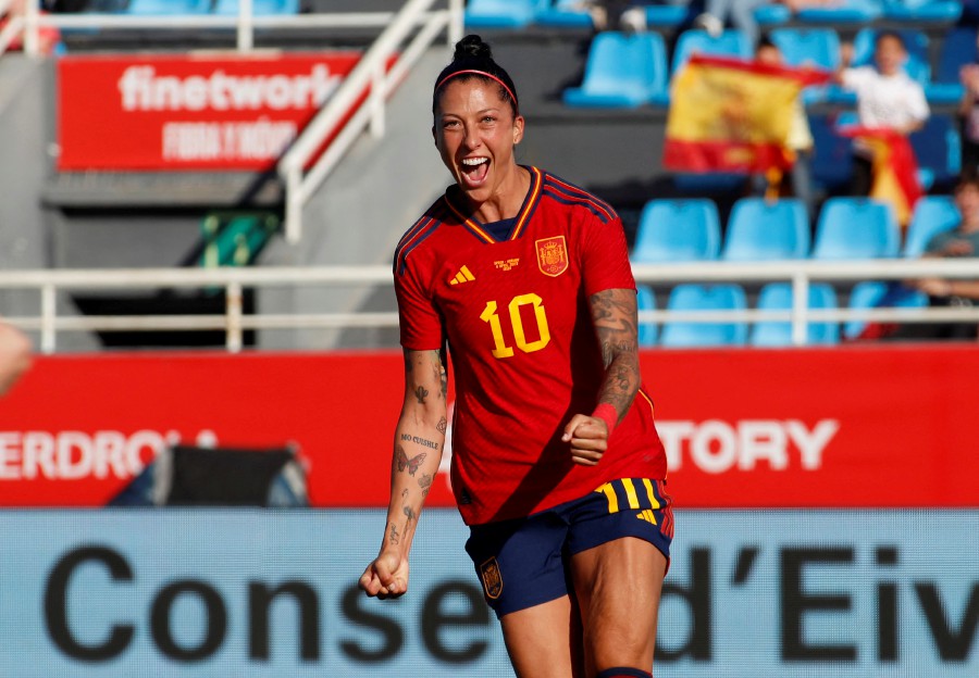 Spain's forward Jenni Hermoso. - AFP PIC
