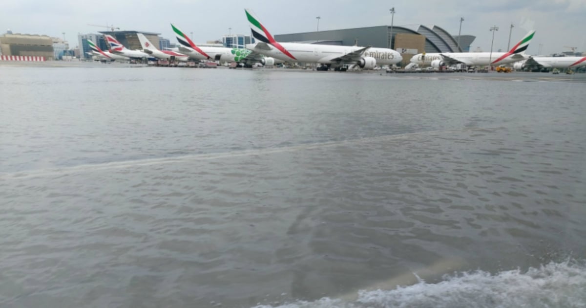 Dubai airport flights delayed, cancelled due to heavy rain, flood | New ...